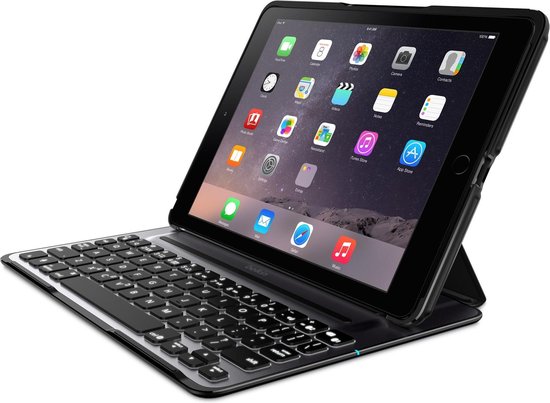chrysant schapen spreker Belkin QODE Ultimate Pro - Apple iPad Air 2 Tablet Toetsenbord - AZERTY -  Zwart | bol.com