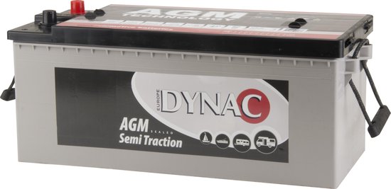Dynac agm - semi tractie accu 12V 180Ah / Type.nr. AGMST180 | bol