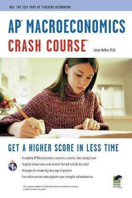 AP Macroeconomics Crash Course Jason Welker 9780738609713 Boeken 