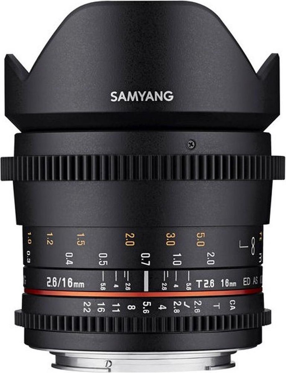 Samyang 16mm T2.6 VDSLR ED AS UMC Nikon F (FX)