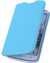 Bestcases Turquoise Map Case Book Cover Hoesje Huawei Ascend Y600