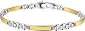 The Jewelry Collection Armband Rolex 4,0 mm 19 cm - Bicolor Goud