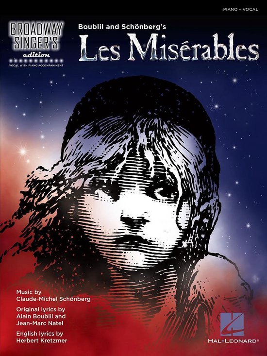 Les Miserables - Broadway Singer's Edition Songbook - cover