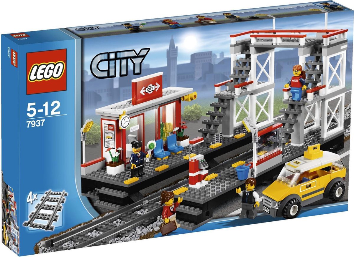 LEGO City Rails flexibles et droits - 7499