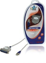 HQ SC-021 printerkabel 1,8 m Blauw, Grijs