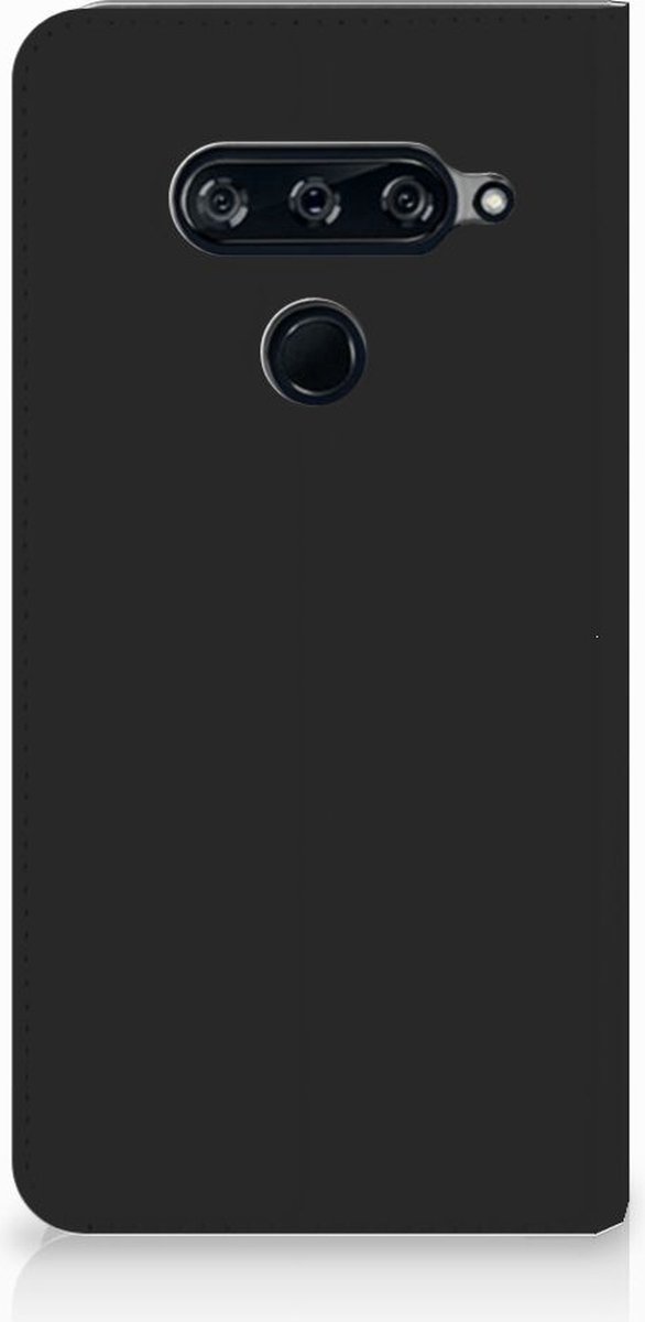 LG V40 Thinq Hoesje met tekst Woke Up - Origineel Cadeau Zelf Maken