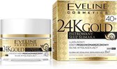Eveline gezichtscreme 24K Goud, slakkenslijm, anti veroudering, sterk gladmakend, dag en nacht, 40+, 50ml