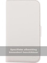 Mobilize (Slim wallet serie) portemonnee case hoesje - Magnetische sluiting en ruimte voor 2 pasjes - Wit kunstleer - voor Samsung Galaxy A7