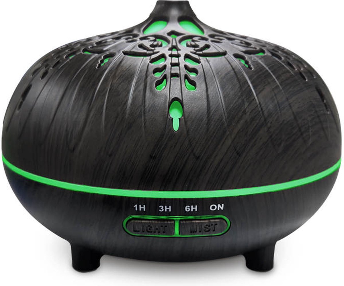 aroma diffuser - luchtbevochtiger - geurdiffuser - diffuser aromatherapie - Met afstandsbediening - Nieuw model 2022