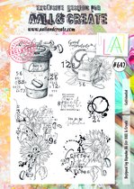Aall & Create clearstamps A4 - Caffeinated