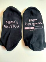 Bedrukte sokken voor de aanstande mama