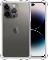 Hoesje geschikt voor iPhone 14 Pro – Extreme Shock Case – Cover Transparant