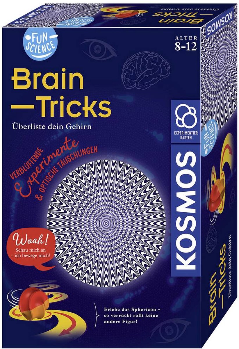 Kosmos 654252 Fun Science Brain Tricks Experimenteerdoos vanaf 8 jaar