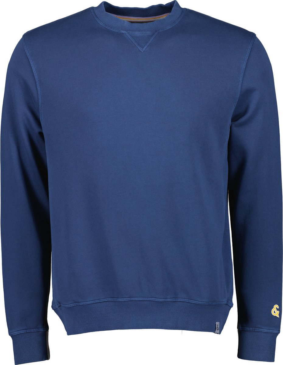 Colours & Sons Sweater - Modern Fit - Blauw - XL