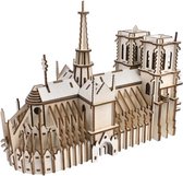 Bouwpakket van hout- Notre Dame- Parijs
