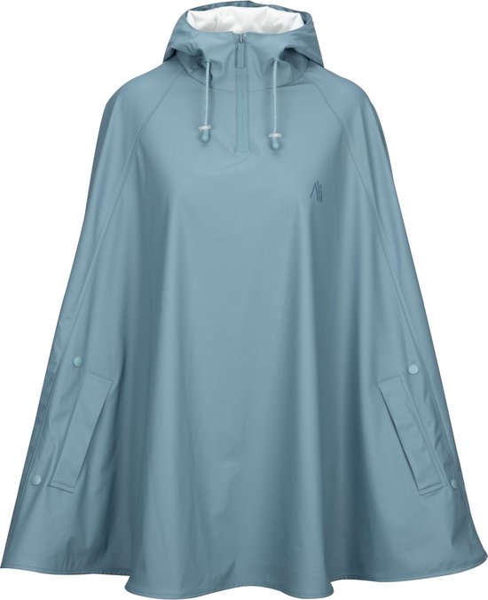 Ralka Rain Poncho Senior - Sizzle - Blauw - L/XL