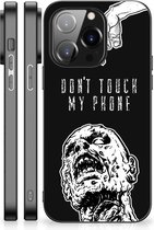 Smartphone Hoesje Super als Cadeautjes voor Hem iPhone 14 Pro Back Case TPU Siliconen Hoesje met Zwarte rand Zombie