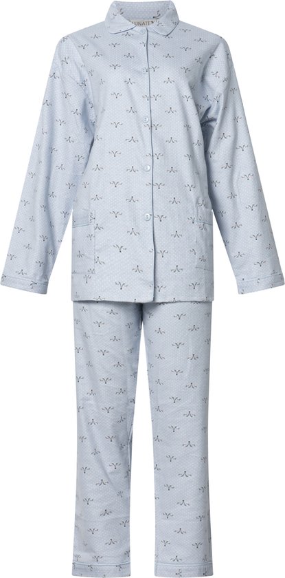 Generisch 2025 - Katoen Flanel Dames Pyjama Loungewear Plus-Fat-Plus