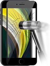 iPhone 7-8-SE2020-SE2022 Screenprotector Glas - Met Camera Protector - Tempered Glass - Full Cover