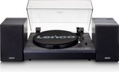 Lenco LS-301BK - Platenspeler met Bluetooth® - Inclusief Speakers - Stereo - Zwart