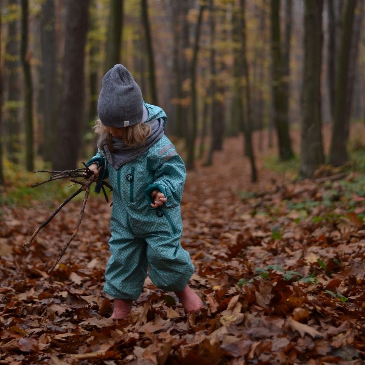 Ducksday - regenpak voor kinderen - unisex - Karo - waterdicht - winddicht - reflectoren — afbeelding 5