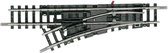 N Minitrix rails T14951 Wissel, Links 24 ° 194.6 mm 1 stuk(s)