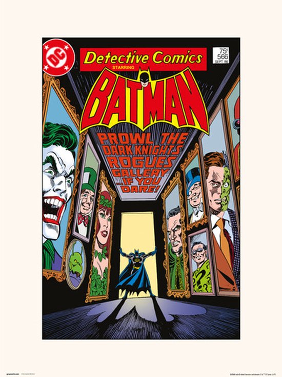 Marvel BATMAN DC DETECTIVE COMICS 566 - Art Print 30x40 cm