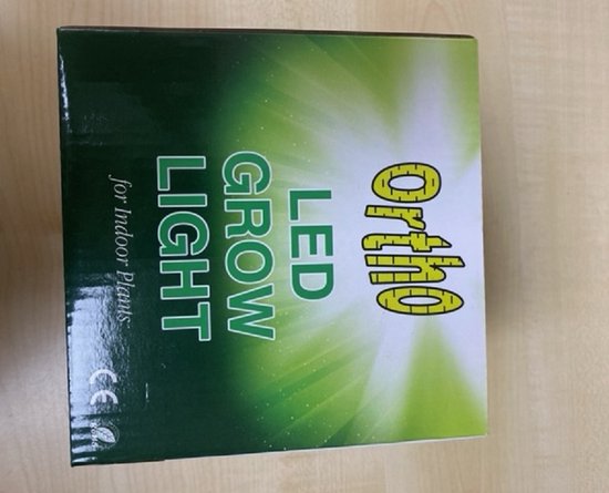 Ortho® - WW 290 LED Warm Wit Groeilamp - Bloeilamp - Kweeklamp - Grow light - Groei lamp (met 1 upgraded 290 LED Warm Wit lamp) - 1 Flexibele lamphouder - Spotje met 1Klem