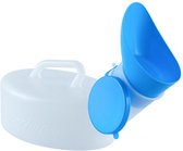 Herbruikbare Plastuit Unisex - Draagbare Urinoir - Urine Fles - Urinaal - Plastuit - Staand Plassen - Plaskoker voor Festivals / Reizen / Kamperen - 1000 ml