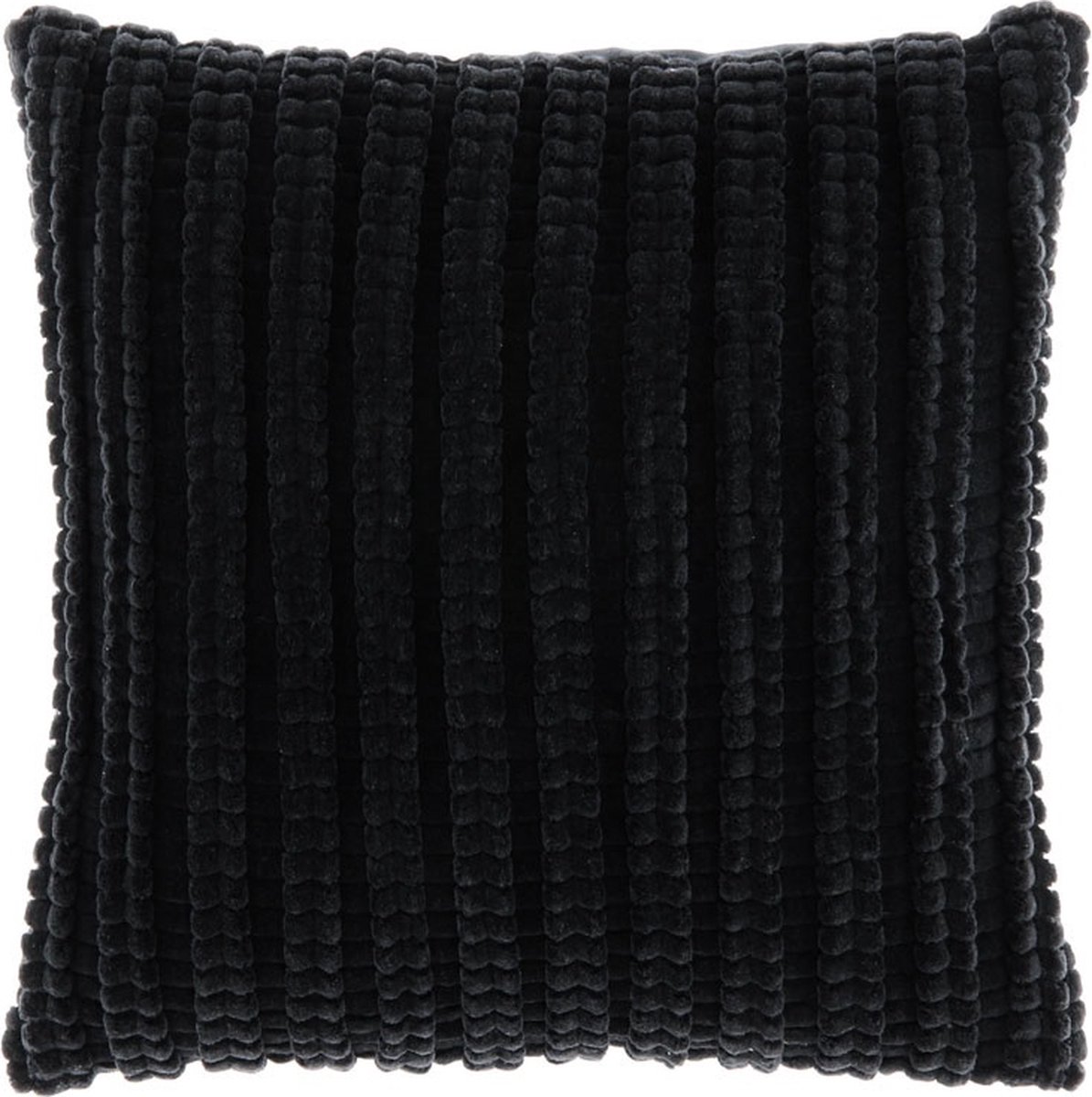 Unique Living Kussen Dolf 45x45cm Black Zwart