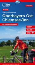 Radtourenkarte- Oberbayern Ost - Chiemsee / Inn cycling map
