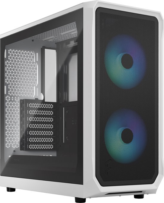ATX Semi-tower Box Fractal Focus 2 White