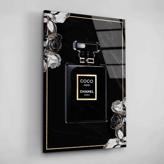 Artevue - Schilderij - Coco Chanel Plexiglas met luxe ophangsysteem - Top Kwaliteit - 40 x 60 cm