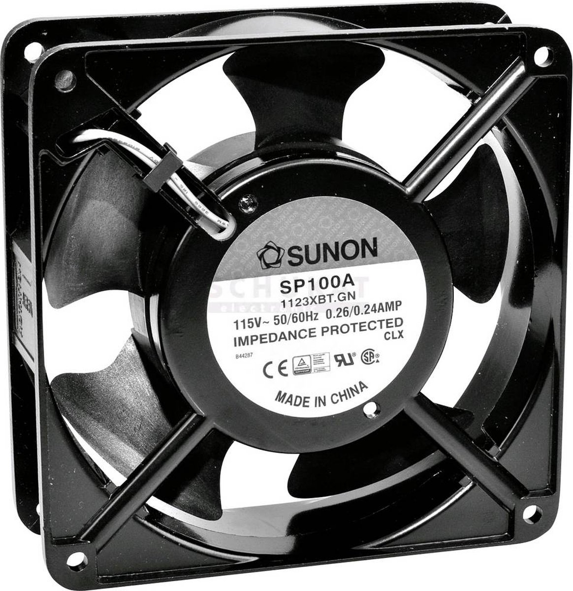 Sunon A2123HST Axiaalventilator 230 V/AC 161.36 m³/h (l x b x h) 120 x 120 x 38 mm