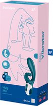 CONNEXION SATISFAISANTE | Vibromasseur lapin Satisfyer Hug Me - Blue