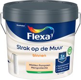 Flexa Strak op de muur - Muurverf - Mengcollectie - Midden Pompoen - 5 Liter