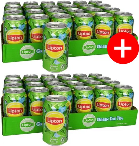 Lipton ice tea green pack - 48 x 330 ml