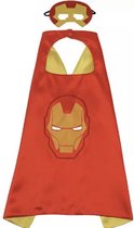 Iron Man Verkleedpak - Verkleedkleren - Cape en Masker - Verkleedkleding Jongen - Verkleedkleren Kind - Meisje - Verkleedpak Kinderen - Marvel Avengers - Halloween kostuum - Superhelden - Carnaval