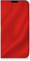 GSM Hoesje Geschikt voor iPhone 14 Plus Bookcase Portugese Vlag