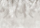 Fotobehang - Vlies Behang - Palmboom bladeren - 368 x 254 cm