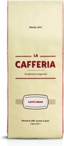 Het Koffiepaleis - La Cafferia Crema -Koffiebonen 1000 gram - Italiaanse Koffie