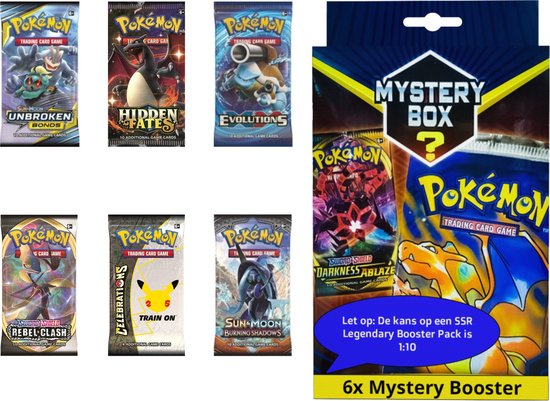 Thumbnail van een extra afbeelding van het spel Pokémon Power Box 6x Booster Packs Vintage Pack 1:10