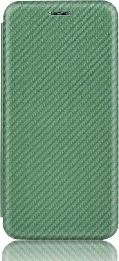 Slim Carbon Cover Hoes Etui voor iPod Touch -  Groen - 