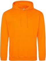 AWDis Just Hoods / Orange Crush College Hoodie size S