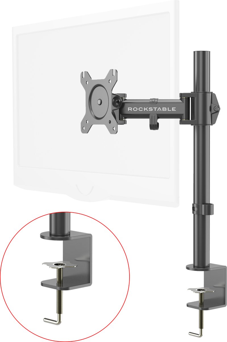 ROCKSTABLE RS-MM001 Monitor arm - Draai- en kantelbaar - 13-32