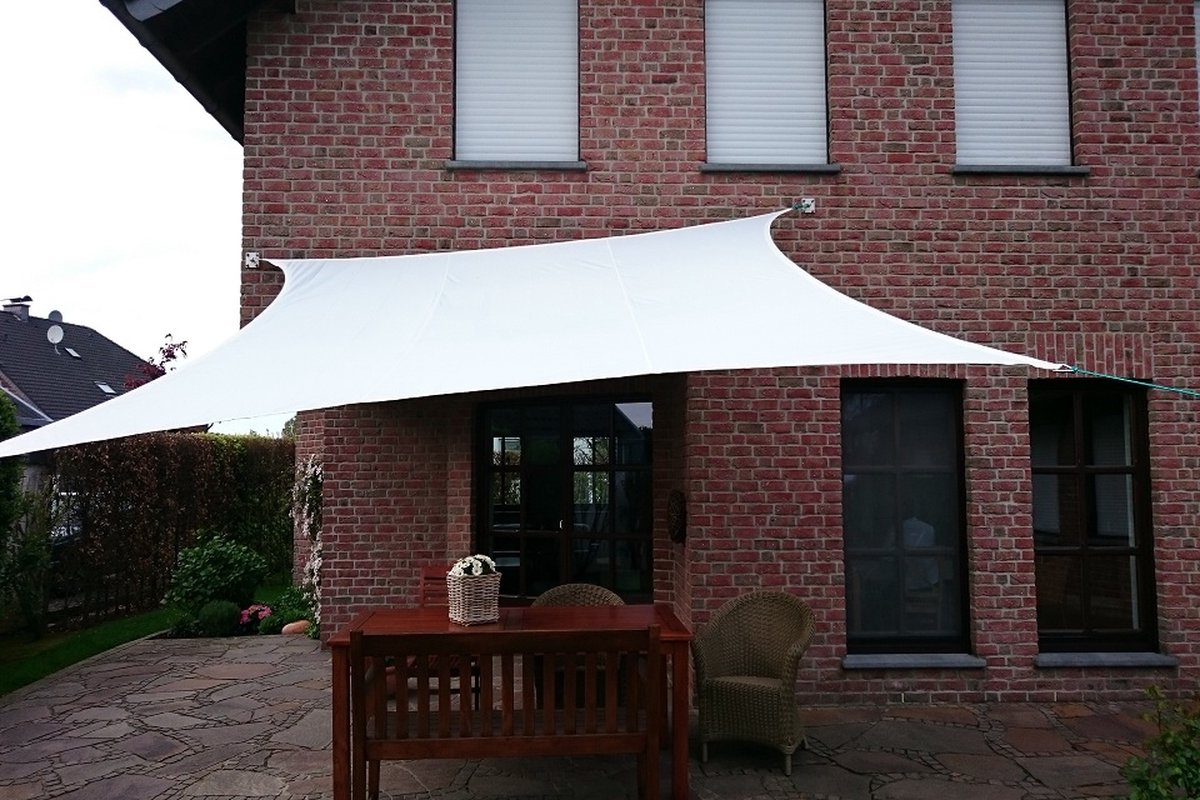Nesling Dreamsail voile d'ombrage carré, 400x400cm, Gris