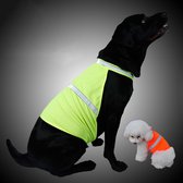 Reflecterend Hesje - Small - Verstelbaar veiligheidsvest Hond - Geel