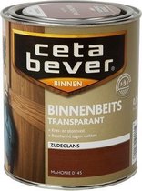 Cetabever Binnenbeits Transparant Acryl - 0,75 liter - Mahonie