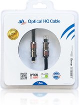 AB-COM - Kabel - optische audio HQ kabel van hoge kwaliteit - 1,5m