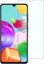 NuGlas Samsung Galaxy A41 protecteur d'écran premium - verre de protection - protecteur d'écran - feuille de verre - verre trempé 2.5D haute transparence